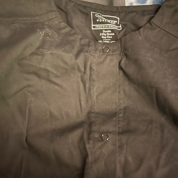 Cherokee scrub set. Color Black. Size 4XL. - Picture 5 of 7